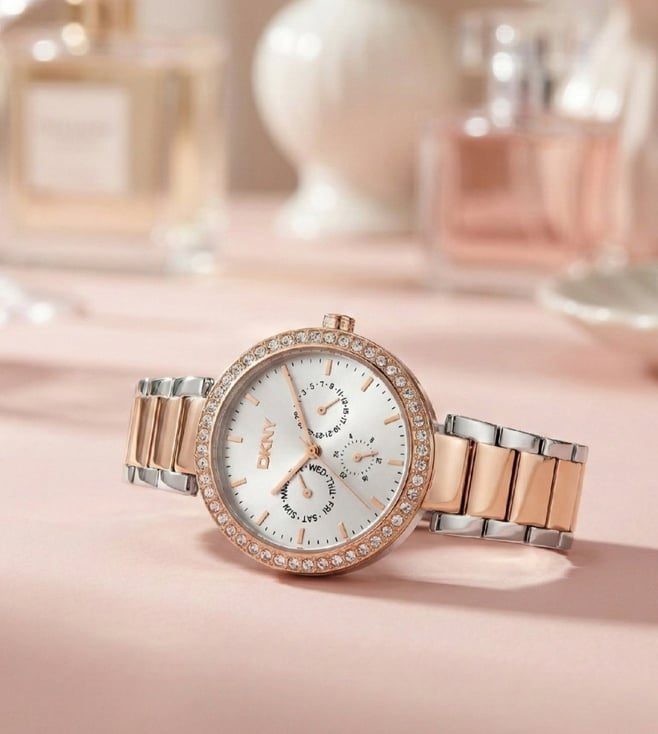 Dkny Downtown Glitz Quartz Women 40 mm DK1L044M0095 - KRISHNA WATCH COMPANY