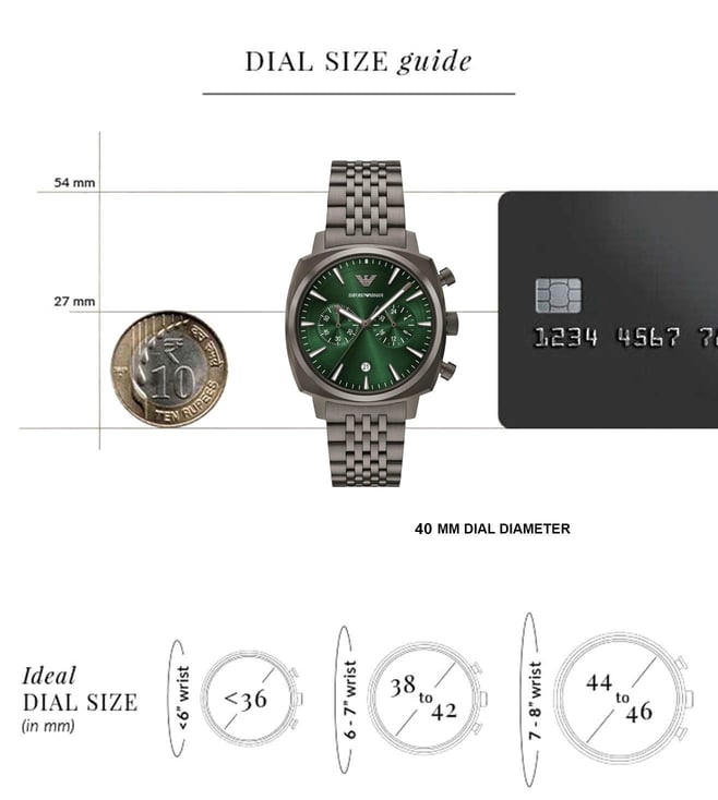Emporio Armani Quartz Chronograph Men - AR11689 - KRISHNA WATCH COMPANY