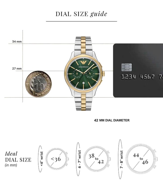 Emporio Armani Quartz Chronograph Men - AR11692 - KRISHNA WATCH COMPANY
