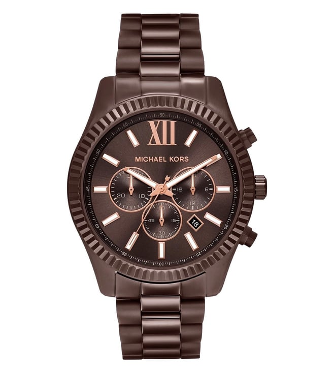 Michael Kors Lexington Quartz Chronograph Men 44 mm MK9224 - KRISHNA WATCH COMPANY
