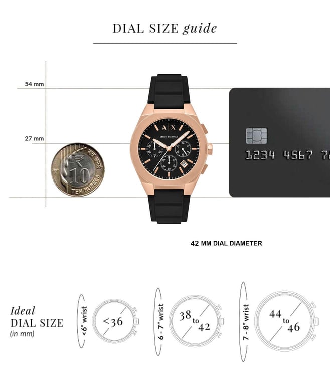 Armani Exchange Sync Quartz Chronograph Men - AX4190 - KRISHNA WATCH COMPANY
