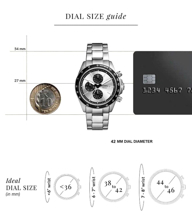 Fossil Autocross Quartz Chronograph Men - FS6124 - KRISHNA WATCH COMPANY
