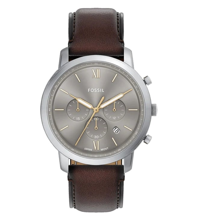 Fossil Neutra Quartz Chronograph Men 44 mm FS6129 - KRISHNA WATCH COMPANY