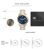 Fossil Grant Quartz Chronograph Men 44 mm - FS6132 - KRISHNA WATCH COMPANY