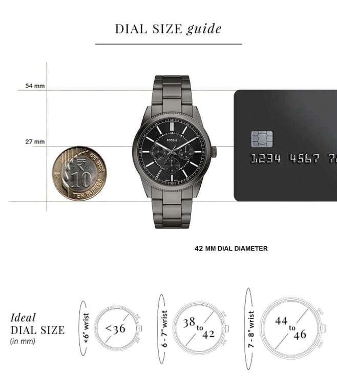 Fossil Pearson Quartz Men 42 mm FS6136