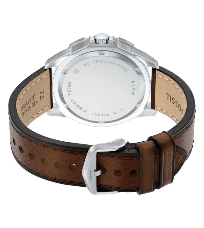 Fossil Garrett Quartz Men - FS6147 - KRISHNA WATCH COMPANY