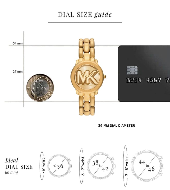 Michael Kors Phoebe Quartz Women 36 mm MK4923 - KRISHNA WATCH COMPANY