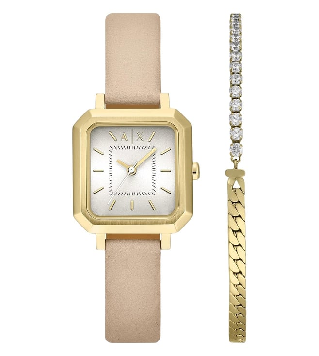 Armani Exchange Quartz Women 27 mm With Bracelet AX7172SET - KRISHNA WATCH COMPANY