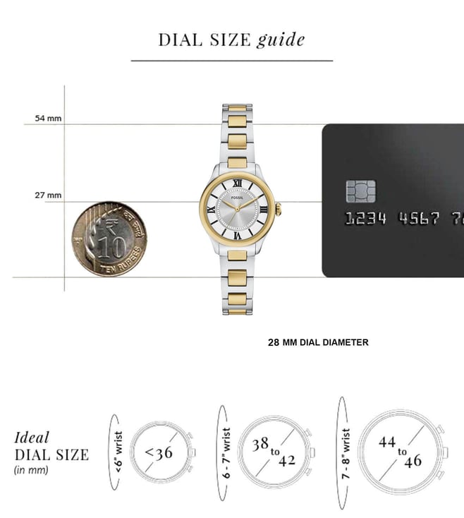 Fossil Gilmore Quartz Women - ES5422 - KRISHNA WATCH COMPANY