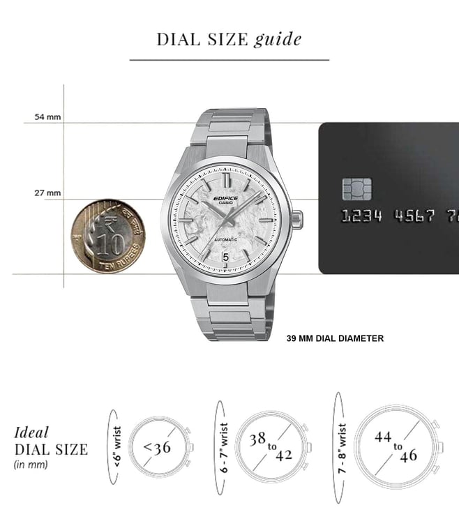 Casio Edifice AUTOMATIC MEN - EFK100D-7ADR - ED672 - KRISHNA WATCH COMPANY