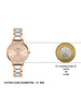 Timex Rose Gold Dial Women's Watch - TWEL15826