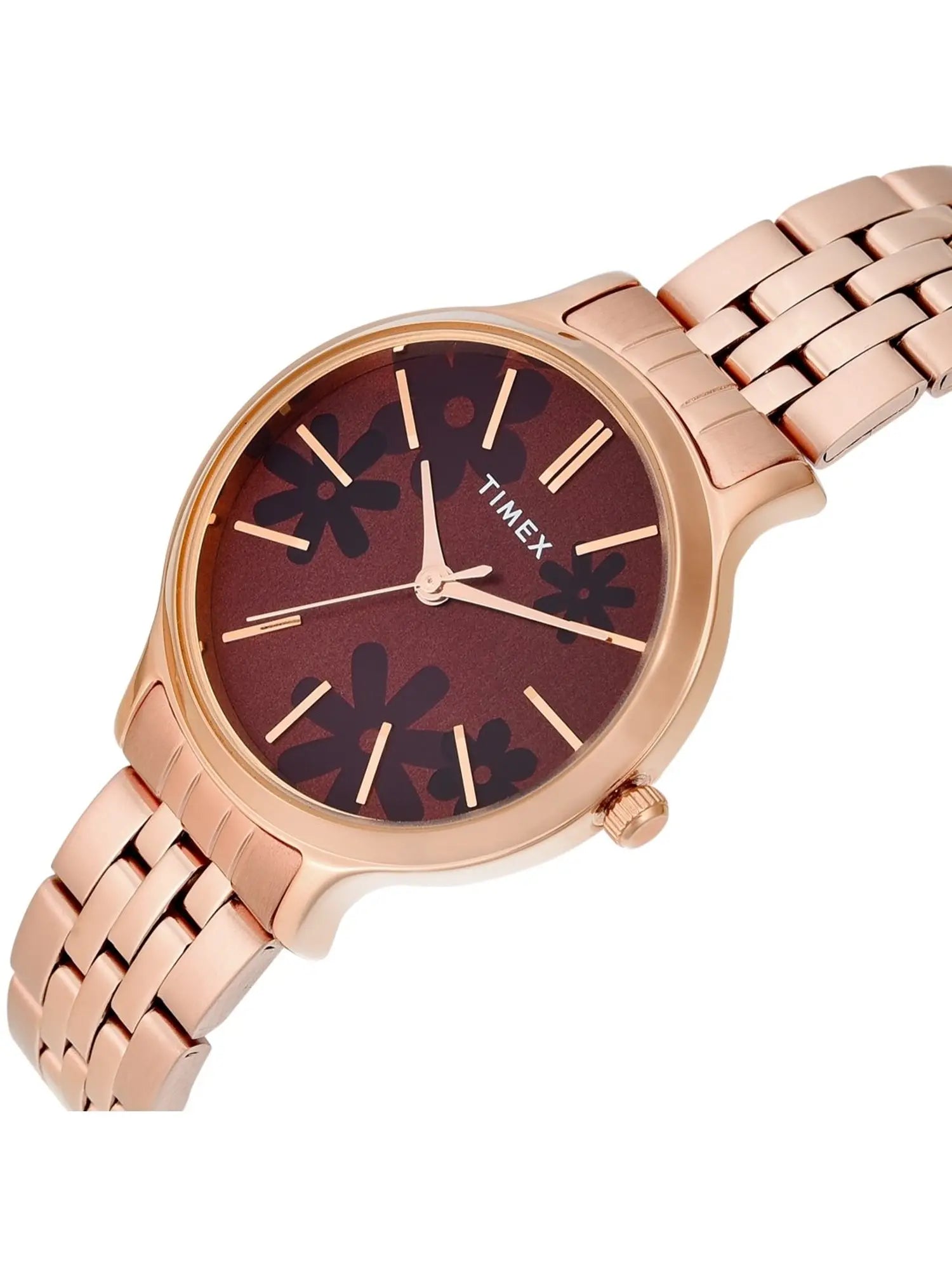 Timex Women Maroon Dial Analog Watch - TWTL12314 - KRISHNA WATCH COMPANY