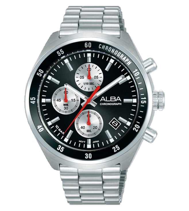 ALBA Active Quartz Chronograph Men - AM3A33X1 - KRISHNA WATCH COMPANY