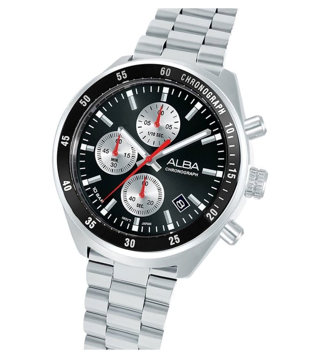 ALBA Active Quartz Chronograph Men - AM3A33X1 - KRISHNA WATCH COMPANY