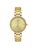 TIMEX Champagne Round Dial Analog Women's Watch - TWEL18712