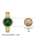 TIMEX Green Round Dial Analog Women's Watch - TWEL18713 - KRISHNA WATCH COMPANY