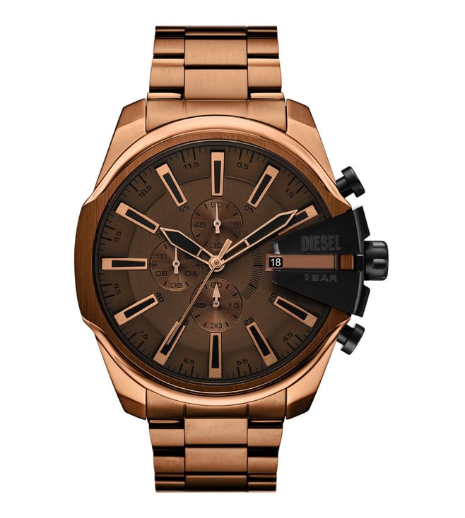 Diesel Mega Chief Slim Quartz Chronograph Men - DZ4697 - KRISHNA WATCH COMPANY