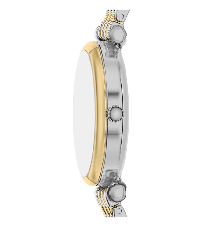 Fossil Carlie Quartz Women 28 mm with Bracelet ES5450SET - KRISHNA WATCH COMPANY