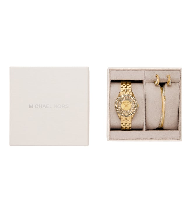 Michael Kors HARLOWE Quartz Women 33 mm with Bracelet - MK4974SET - KRISHNA WATCH COMPANY