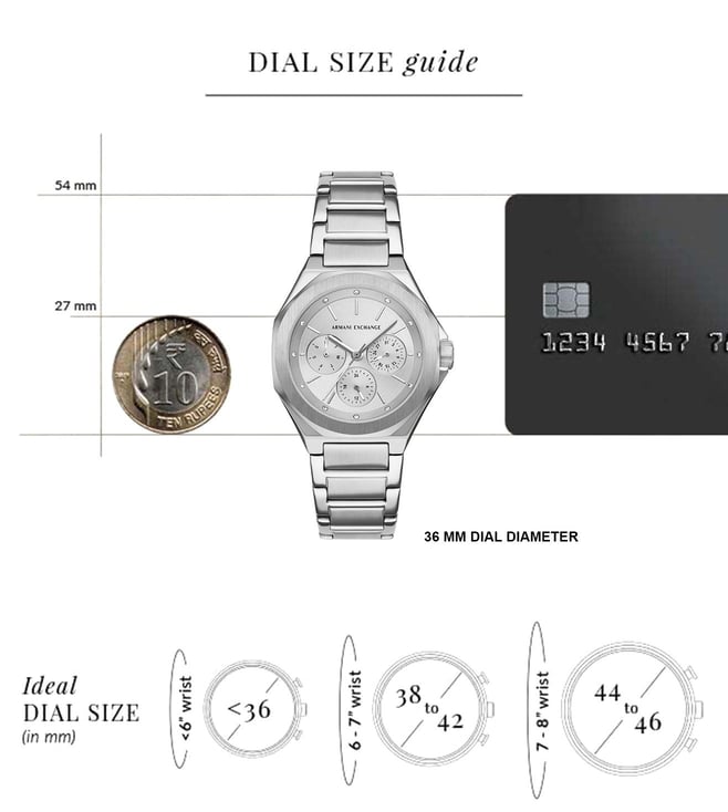 Armani Exchange Quartz Multifunction Women 36 mm AX4622 - KRISHNA WATCH COMPANY