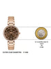 TIMEX Brown Round Dial Analog Women's Watch - TWEL18721