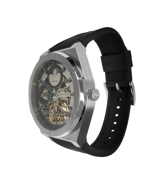 EARNSHAW Drake Dual Time Automatic Men 42.5 mm ES-8291-01 - KRISHNA WATCH COMPANY