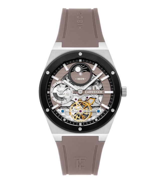 EARNSHAW Drake Dual Time Automatic Men 42.5 mm ES-8291-04 - KRISHNA WATCH COMPANY