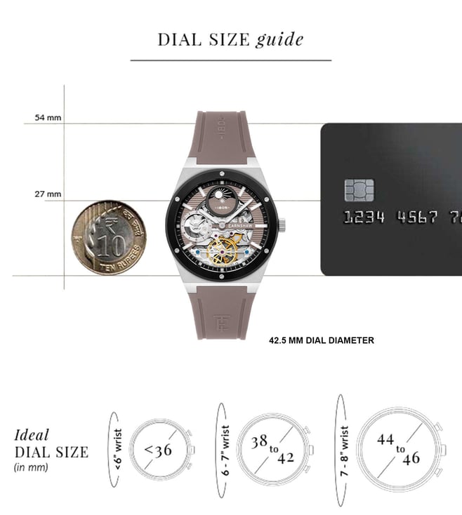 EARNSHAW Drake Dual Time Automatic Men 42.5 mm ES-8291-04 - KRISHNA WATCH COMPANY
