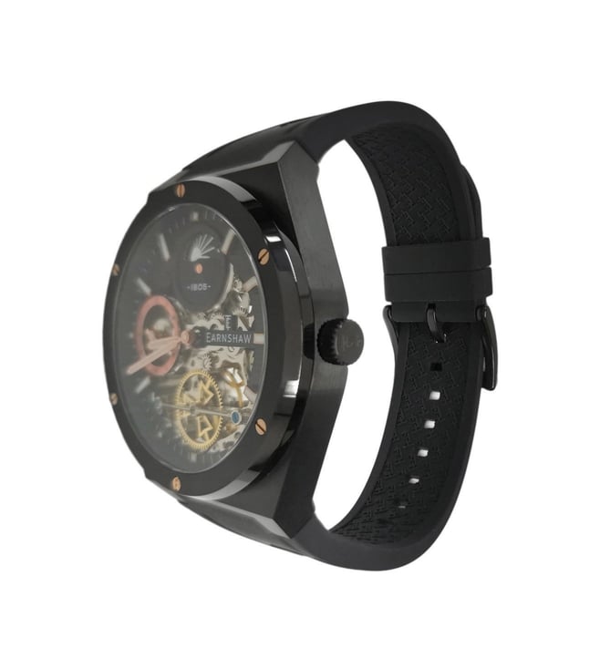 EARNSHAW Drake Dual Time Automatic Men 42.5 mm ES-8291-03 - KRISHNA WATCH COMPANY