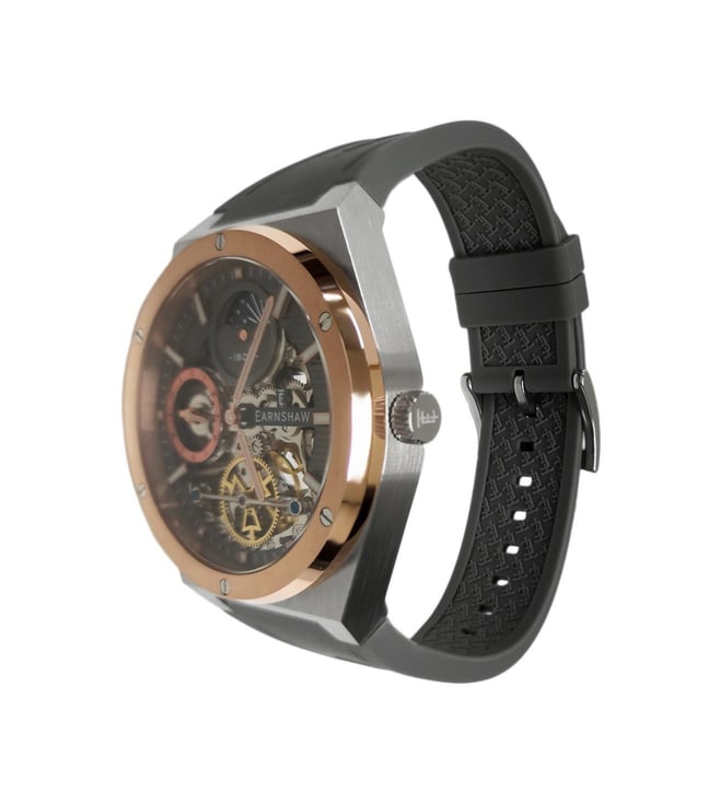 EARNSHAW Drake Dual Time Automatic Men 42.5 mm ES - 8291-02 - KRISHNA WATCH COMPANY