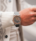 EARNSHAW Drake Dual Time Automatic Men 42.5 mm ES-8291-02