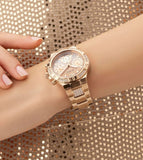 Guess Light Brown Round Dial Analog Women's Watch - GW0950L4