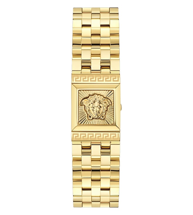 Versace Black Asymmetrical Dial Analog Women Watch - VE0C00325 - KRISHNA WATCH COMPANY