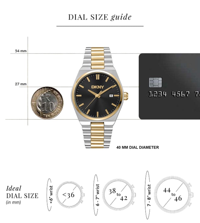 Dkny Everyday Quartz Men 40 mm DK1G135M0055 - KRISHNA WATCH COMPANY