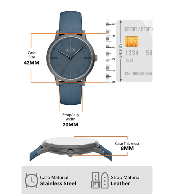 Armani Exchange Quartz Men 42 mm AX2767 - KRISHNA WATCH COMPANY