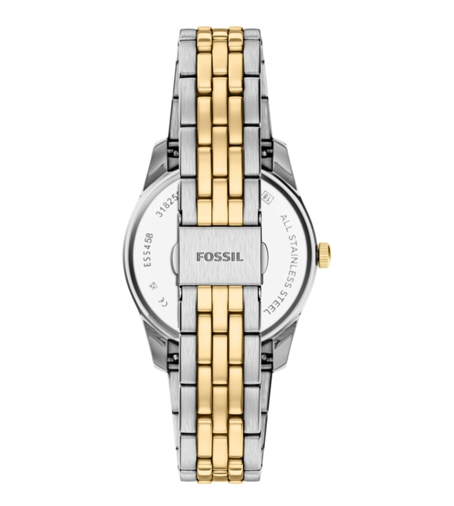 Fossil Scarlette Quartz Women 34 mm ES5458 - KRISHNA WATCH COMPANY