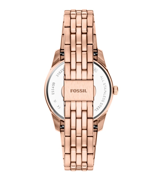 Fossil Scarlette Quartz Women 34 mm ES5459 - KRISHNA WATCH COMPANY