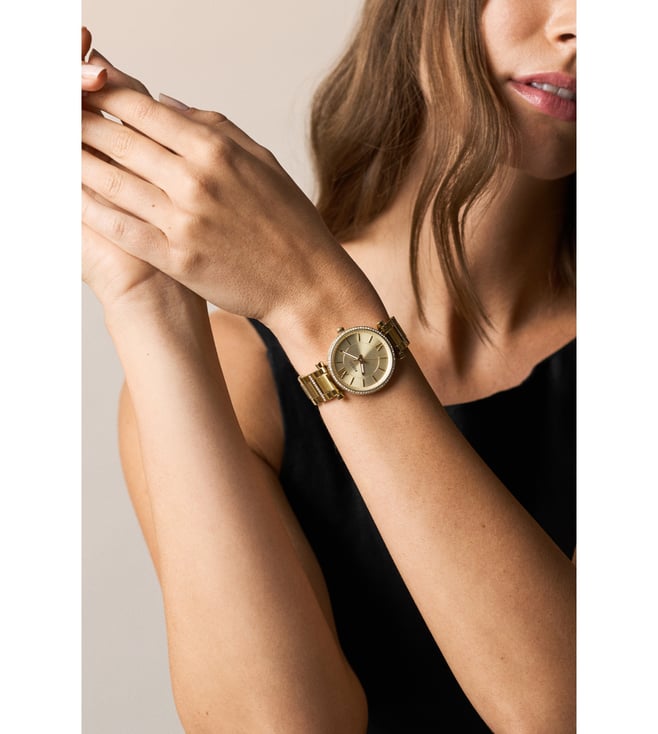 Fossil Carlie Quartz Women 35 mm ES5465 - KRISHNA WATCH COMPANY