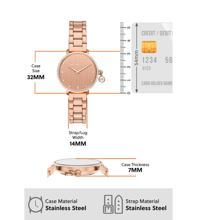 Michael Kors Pyper Quartz Women 32 mm MK7573 - KRISHNA WATCH COMPANY