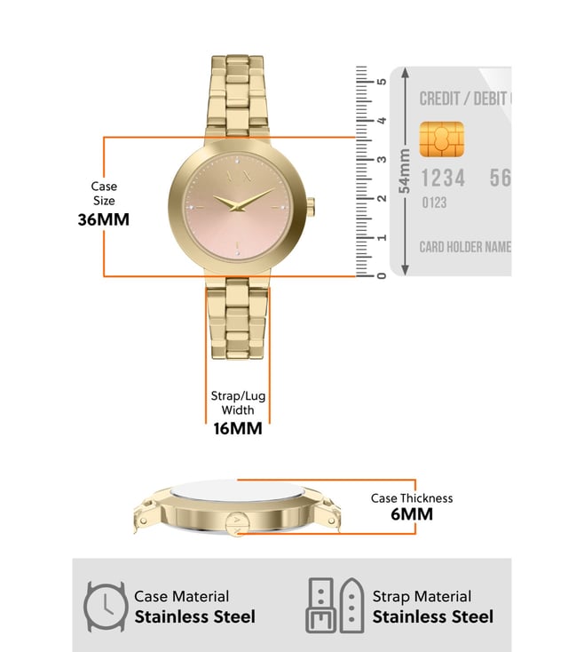 Armani Exchange Quartz Women 36 mm AX5182 - KRISHNA WATCH COMPANY