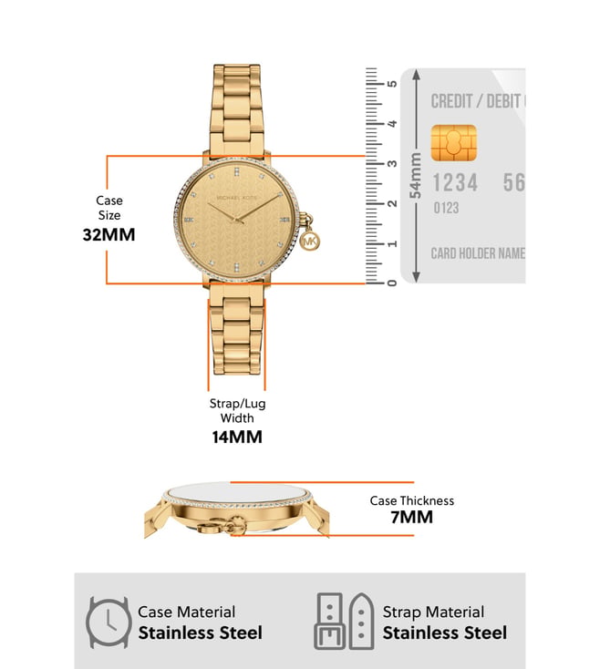 Michael Kors Pyper Quartz Women 32 mm MK7572 - KRISHNA WATCH COMPANY