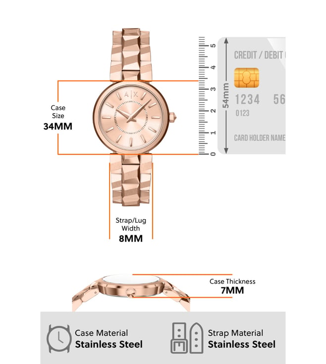 Armani Exchange Quartz Women - AX4408 - KRISHNA WATCH COMPANY