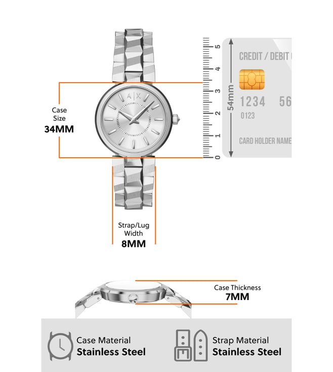 Armani Exchange Quartz Women - AX4405 - KRISHNA WATCH COMPANY