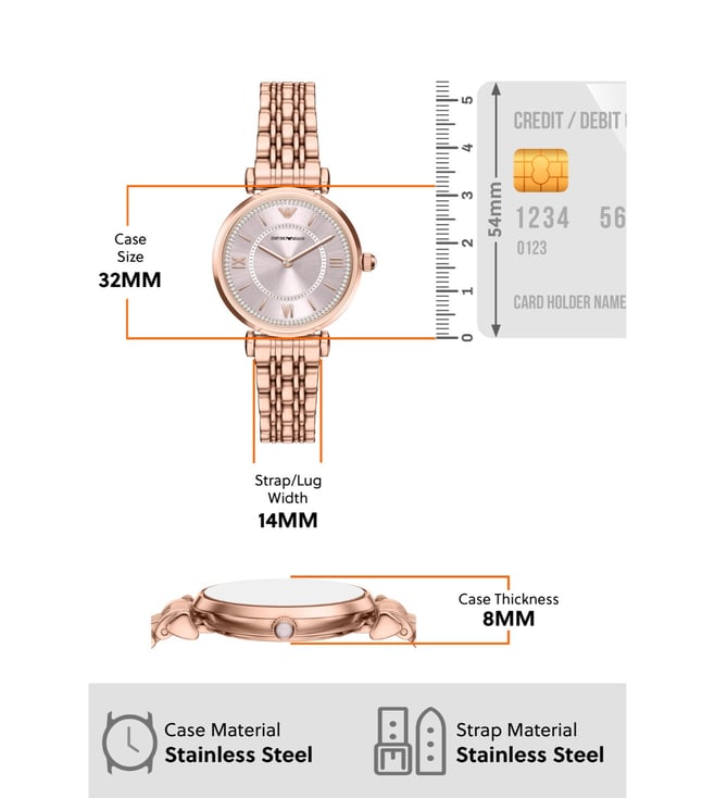 Emporio Armani Quartz Women 32 mm AR11767 - KRISHNA WATCH COMPANY