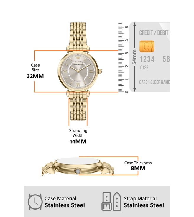 Emporio Armani Quartz Women 32 mm AR11766 - KRISHNA WATCH COMPANY