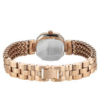 Titan Raga Ascendo Quartz Analog Rose Gold Shaped Octogonal Dial watch For Women 95404wm01