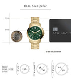 Fossil Grant Quartz Chronograph Couple 42 mm FS6201SET