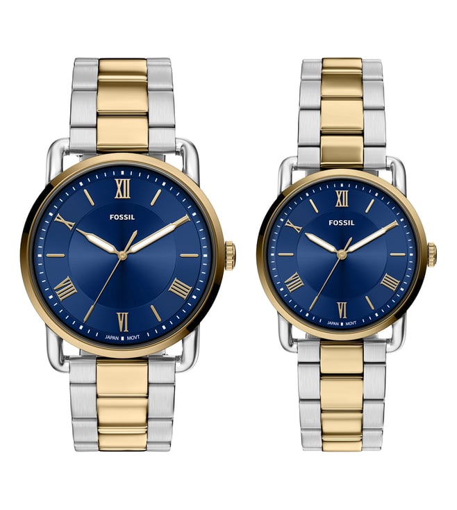 Fossil Copeland Quartz Couple 42 mm FS6198SET