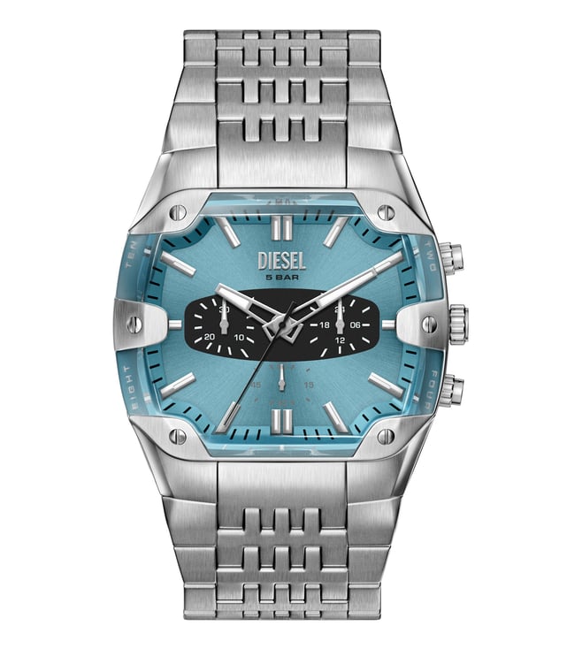 Diesel Spiked Cushion Quartz Chronograph Men 45 mm DZ4725