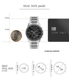 Armani Exchange Quartz Chronograph Men 44 mm with Interchangeable Strap AX7181SET